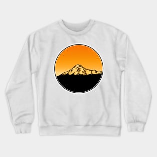 Glacier Peak WA at Sunset Crewneck Sweatshirt